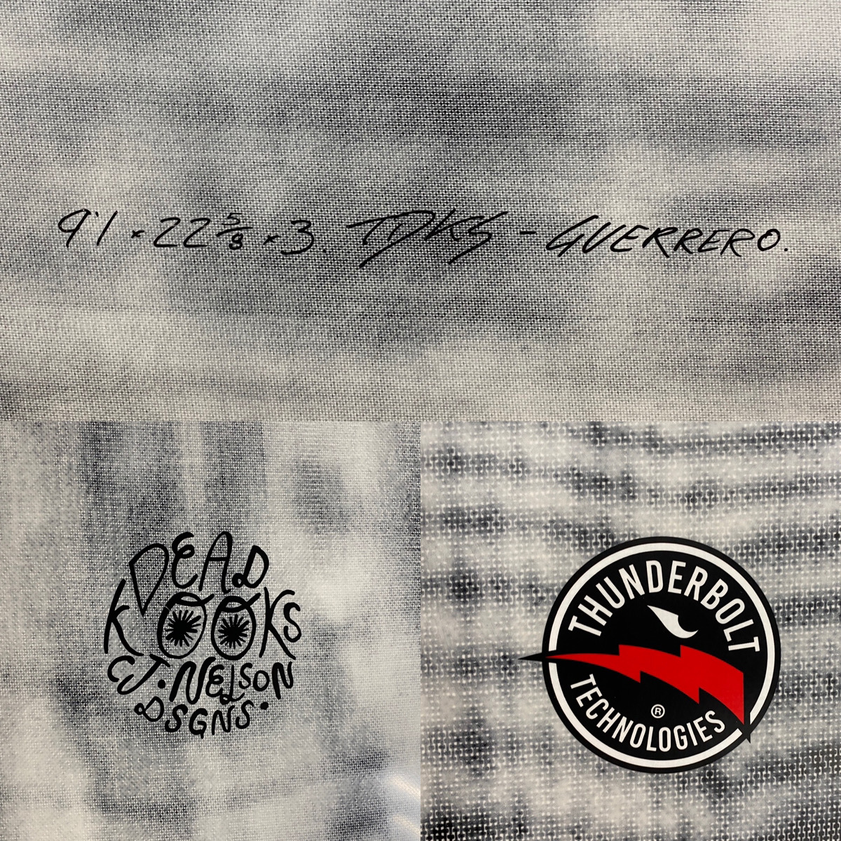 THUNDERBOLT  TECHNOLOGIES / GUERRERO 9`1 CJ Neison Design×DEADKOOKS